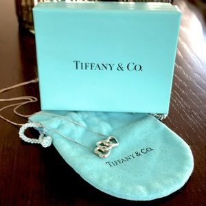 Tiffany & Co. Silver Triple Heart Necklace